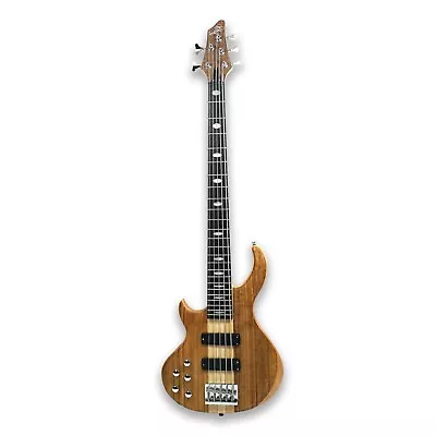 Left-handed  5 String Electric Bass Guitar Okoume Body W/ Bag • $289.99