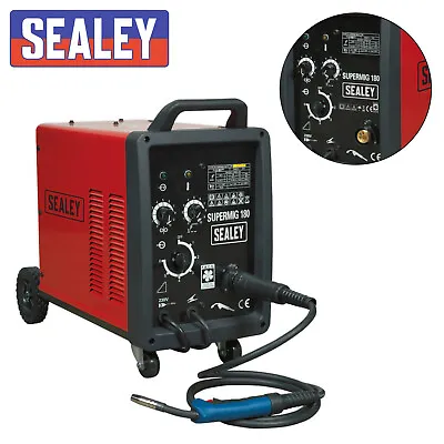 £477.49 • Buy Sealey Professional MIG Welder 180Amp 230V With Binzel® Euro Torch SUPERMIG180