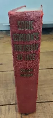 Eddie Condon's Treasury Of Jazz Hardback Book 1958 Jazz Book Club Members Only • £10