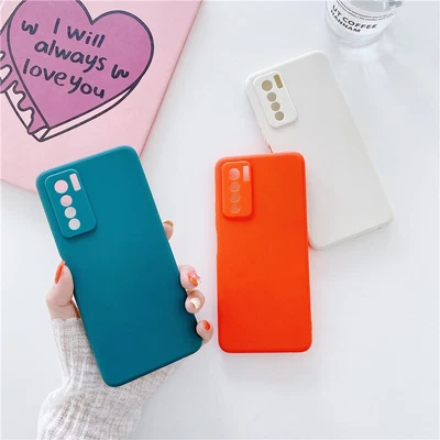 $8.79 • Buy For OPPO F15 F19 F21S Pro F17 F11 F5 Liquid Silicone Soft Solid Color Phone Case