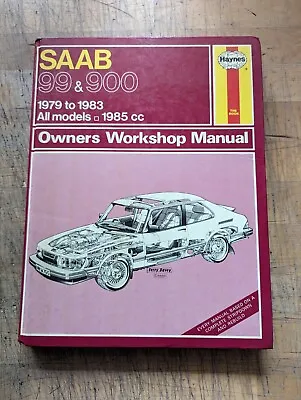 Saab 99 & 900 (All Models 1979-1983) Haynes Owners Workshop Manual • $6.15