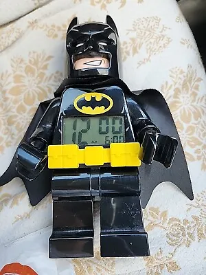 Lego Batman 10  Alarm Clock DC Comics Super Heroes Digital Display TESTED Works • $32.50