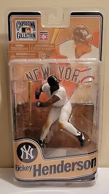 McFARLANE COOPERSTOWN COLLECTION SERIES 8 RICKEY HENDERSON YANKEES FIGURE • $45