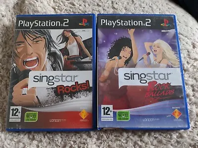 £3.50 • Buy SingStar Rock Ballads - (Sony PlayStation 2, 2007)