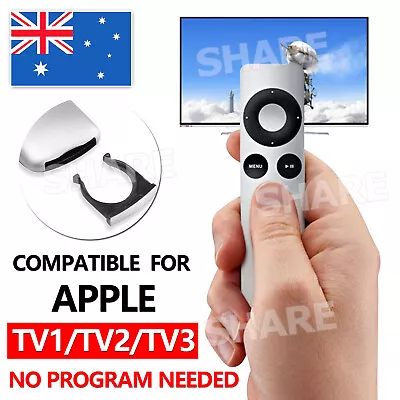 $7.45 • Buy Remote Control Compatible For Apple TV1 TV2 TV3 Universal Replacement Infrared