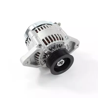 Denso Style 90 Amp Mini Race Alternator With Serpentine Pulley KMJ ES1015 • $122.51