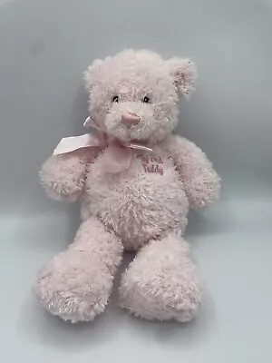 Baby Gund My First Teddy Small Pink Teddy Bear Plush Stuffed Animal Bow 10  • $14.25