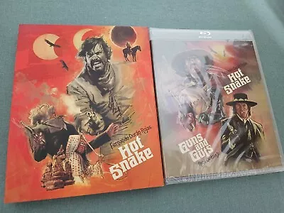 Hot Snake / Guns And Guts (Blu-ray Vinegar Syndrome With SLIPCOVER ) BRAND NEW  • $32.99