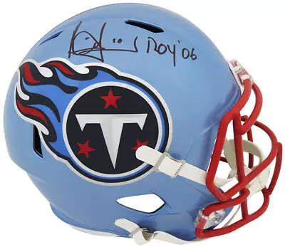 Vince Young Signed Titans FLASH Riddell Full Size Speed Replica Helmet -(SS COA) • $354.46