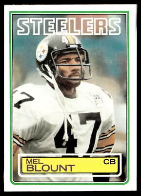 1983 Topps #357 Mel Blount Pittsburgh Steelers EX-EXMINT NO RESERVE! • $0.99