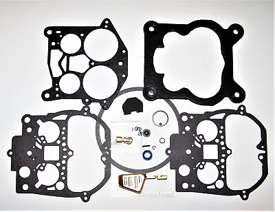 Rochester Quadrajet Carburetor Rebuild Kit W Brass Float 68 - 72 CHEVY Big Block • $40.95