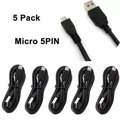$8.17 • Buy 5x 1.2M USB Charger Charging Cable Cord For PS4 PLAYSTATION 4 Controller