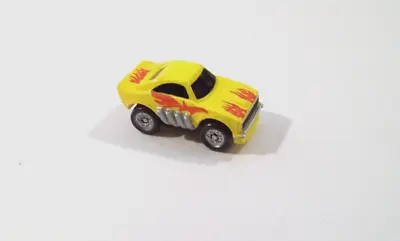 1987 Micro Machines Charger Funny Car Mini Car Yellow Flames • $6.95