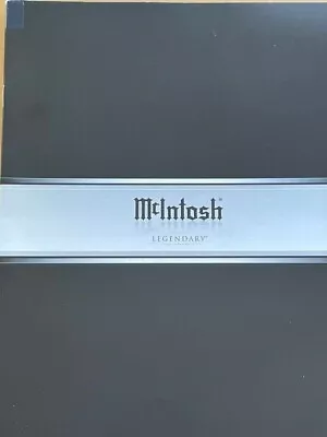 McIntosh Audio / Video Comprehensive Collection Brochure Marketing Package • $300