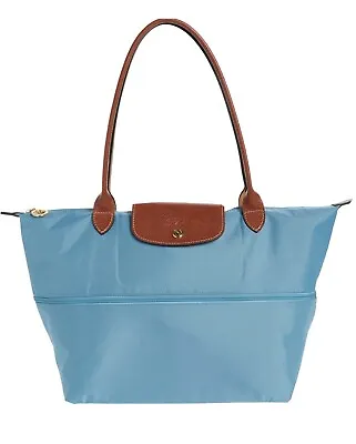 Longchamp Le Pliage Large Nylon Expandable Tote ~Norway~ • $210