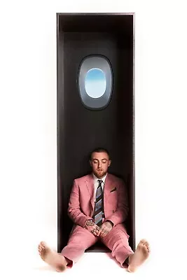 Mac Miller Swimming Album Cover Poster (24x36) Inches   • $24