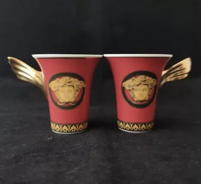 Rosenthal Versace Medusa   2 X Teacups ( Tall) No Saucers- • $69