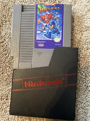 Mega Man 5 V Nintendo NES Cart Working Good Cond • $129.99