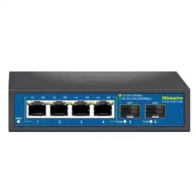 Hisource 4 8 Port 2.5G Ethernet Switch None POE Network Switch With 1x10G SFP • $90.53