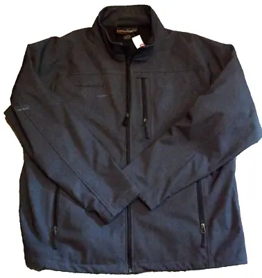 Free Country Jacket Coat Mens 2XL XXL Gray Full Zip Collared Water Resistant Ski • $17.99