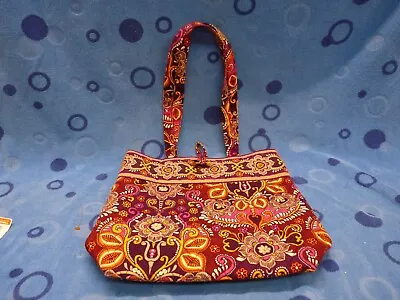 Vera Bradley East West Tote Bag In Safari Sunset Pattern EUC • $29.95