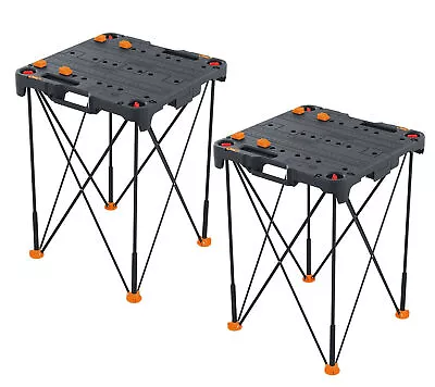 WX066 Worx (2) Sidekick Portable Tailgate Work Tables-Save Buying 2 • $94.99