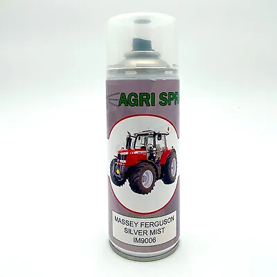 Massey Ferguson Tractor Silver Mist IM9006 Aerosol Spray Paint Touch Up 400ml • £14.95