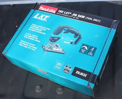 Makita XVJ03Z Cordless Jigsaw Keyless Blade Change Lithium-Ion Tool 18V LXT NIB • $138.90