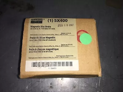 Dayton Magnetic Disc Brake 5X400 NOS ADI-1094 • $275