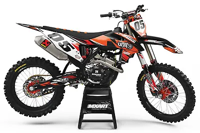 DIGGER STYLE Graphics Kit To Suit All Ktm Models Select Bike Size At Checkout • $129