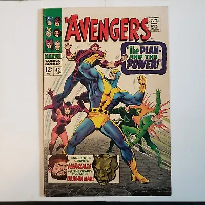The Avengers #42 Vol. 1 (1963) 1967 Marvel Comics • $42
