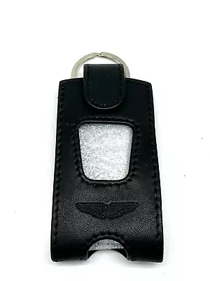 Aston Martin Black Leather Key Pouch CG43-19H419-BA OEM & Brand New • $55.05