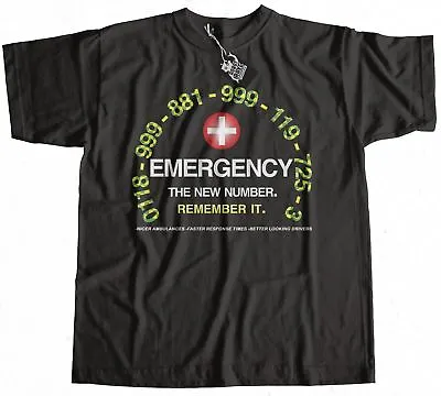£13.97 • Buy IT Crowd Inspired Emergency T-Shirt 100% Premium Cotton