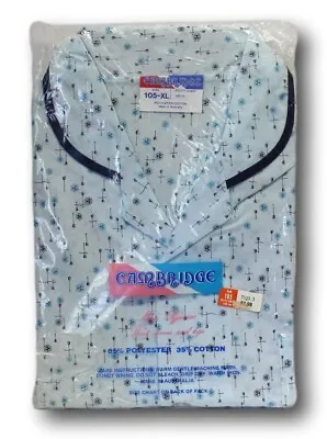 Men's Vintage Cambridge Poly Cotton Summer Pyjamas Size 105cm XL New In Bag • $29.95