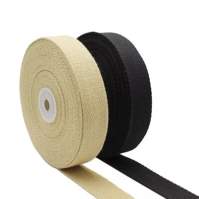 Cotton Webbing 1 Inch 2 Rolls/ 20 Yards Webbing Straps For Webbing Bag Handle... • $25.61