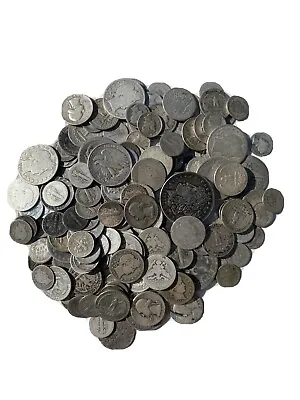 90% Junk US Silver Coin Standard 1/2 Oz Lot Pre 1965.  BULLION PRICE DROP! • $19.99