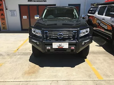 Mcc 'phoenix A-frame Bullbar W/ Fog & Plates To Suit Nissan Navara Np300 06/2015 • $2490