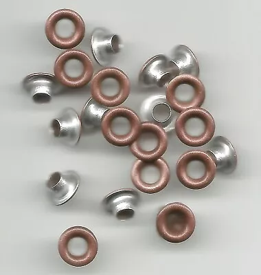 BRUSHED COPPER Round 3/16  EYELETS Scrapbooking Stamping Card Making • $2.75