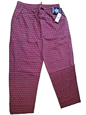 Windward Bay Men's Lounge Pants Hearts Valentine Love Sleepwear PJ Small NEW • $10.95