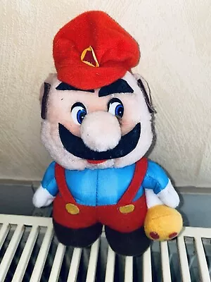 Vintage Nintendo Mario Bros With Mushroom 1980s 90s Plush Stuffed Animal Doll • $250