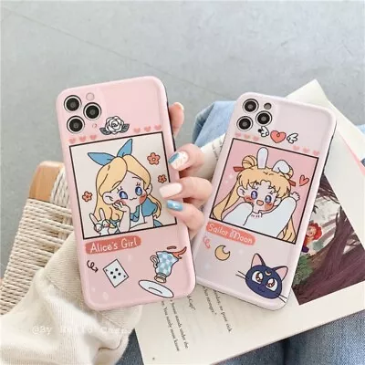 $12.62 • Buy  For IPhone 12 11 Pro Max XS XR 7 8+ Cute Cartoon Beauty Girl Cute Case Cover