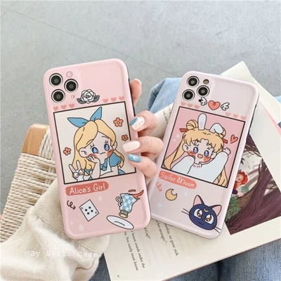 $12.62 • Buy  For IPhone 12 11 Pro Max XS XR 7 8+ Cute Cartoon Beauty Girl Cute Case Cover