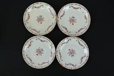 Set Of Four Vintage J & G Meakin Sol Made In England 1912 Saucers No Cup • $22.99