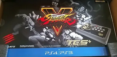 £180 • Buy TES + Mad Catz Fightstick Street Fighter 5 Samwa Densi Arcade PS4 PS3 New Rare