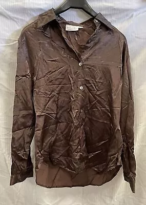 £12.60 • Buy Charlotte Halton Brown Blouse, Size 14. SW45