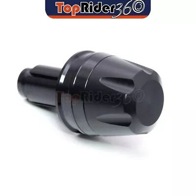 BLACK CNC Bar End Sliders MOIRE For Kawasaki ZX 600 Ninja ZX6 94-03 02 01 00 99 • $29.94