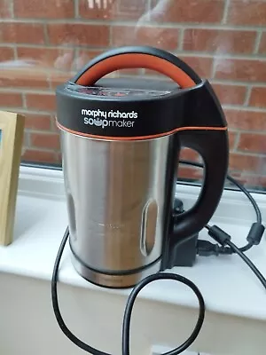 £10.50 • Buy Morphy Richards Soup Maker