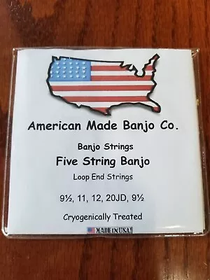 American Made Banjo Co. 5 String Banjo 9 1/2 11 12 20JD 9 1/2 • $6.95