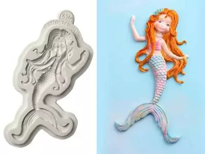 Katy Sue Designs Mermaid Figure Silicone Sugarcraft Mould  • $17.24