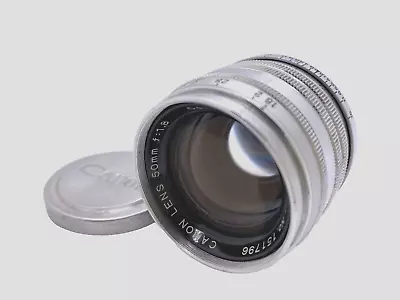 [Near Mint] CANON 50mm F/1.8 Chrome LTM L39 Leica Screw Mount From JAPAN • £135.11